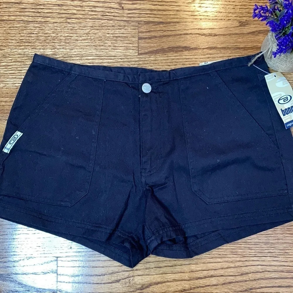 NWT Bongo Black Cargo Shorts Sz: 7
